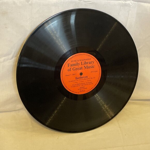 Beethoven The Pastoral Sixth Symphony (Vinyl, 1976) RCA Custom FW-301 VG+ Progra - Picture 10 of 11